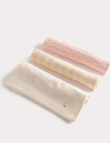 Pack de 3 muselinas diseño flores.