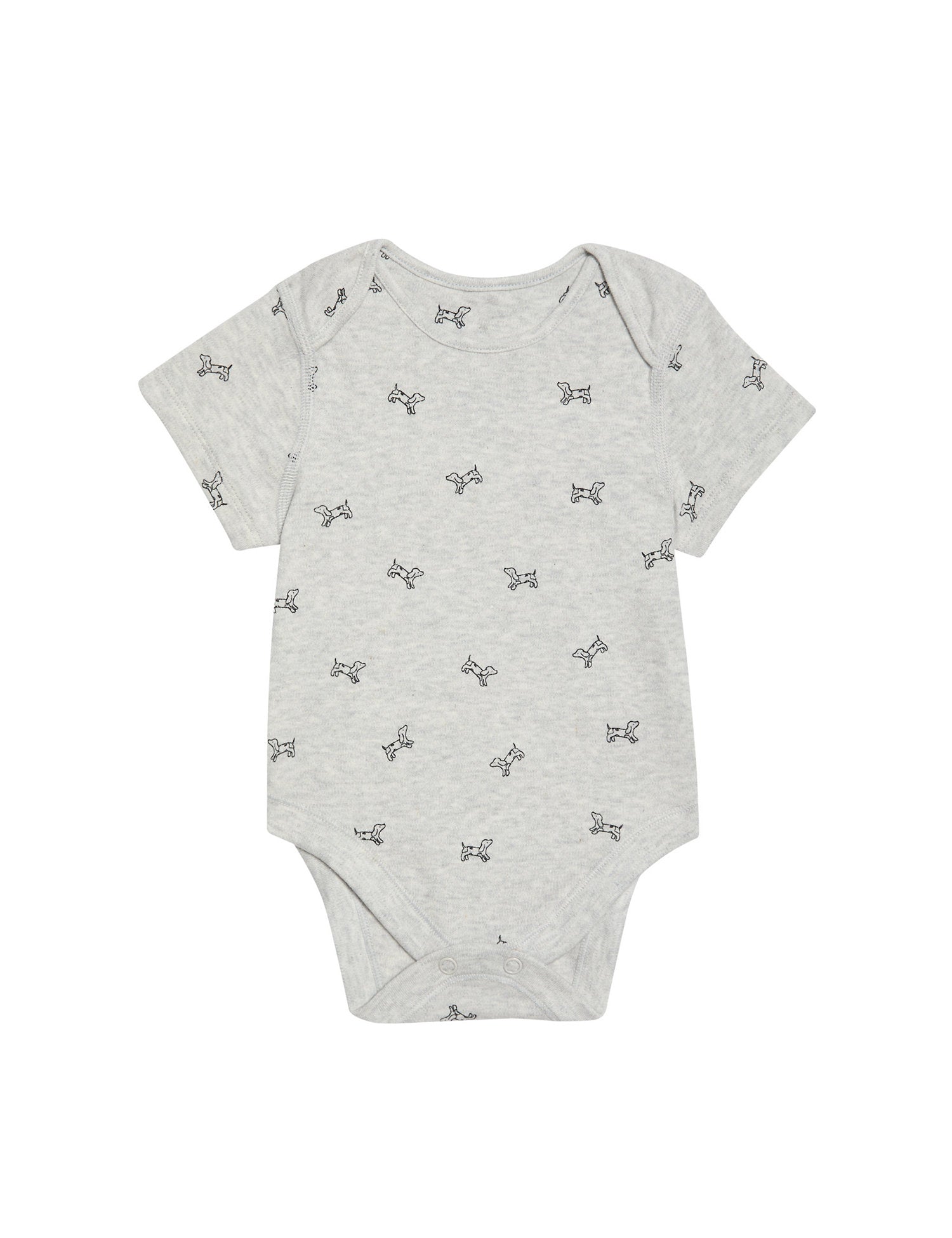 Pack de 7 bodies diseño gris