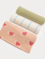 Pack de  3 muselinas diseño LOVE