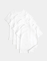 Pack de 4 camisillas de manga corta