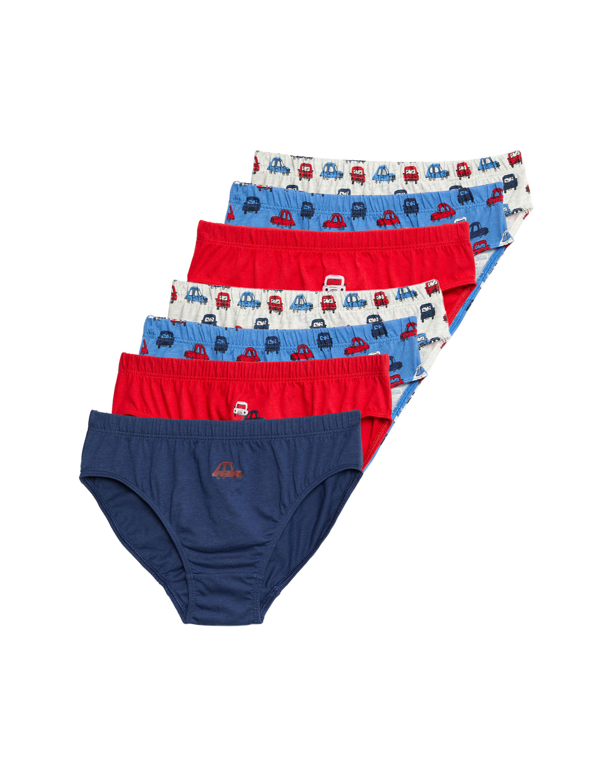 Pack de 7 briefs diseño Cars