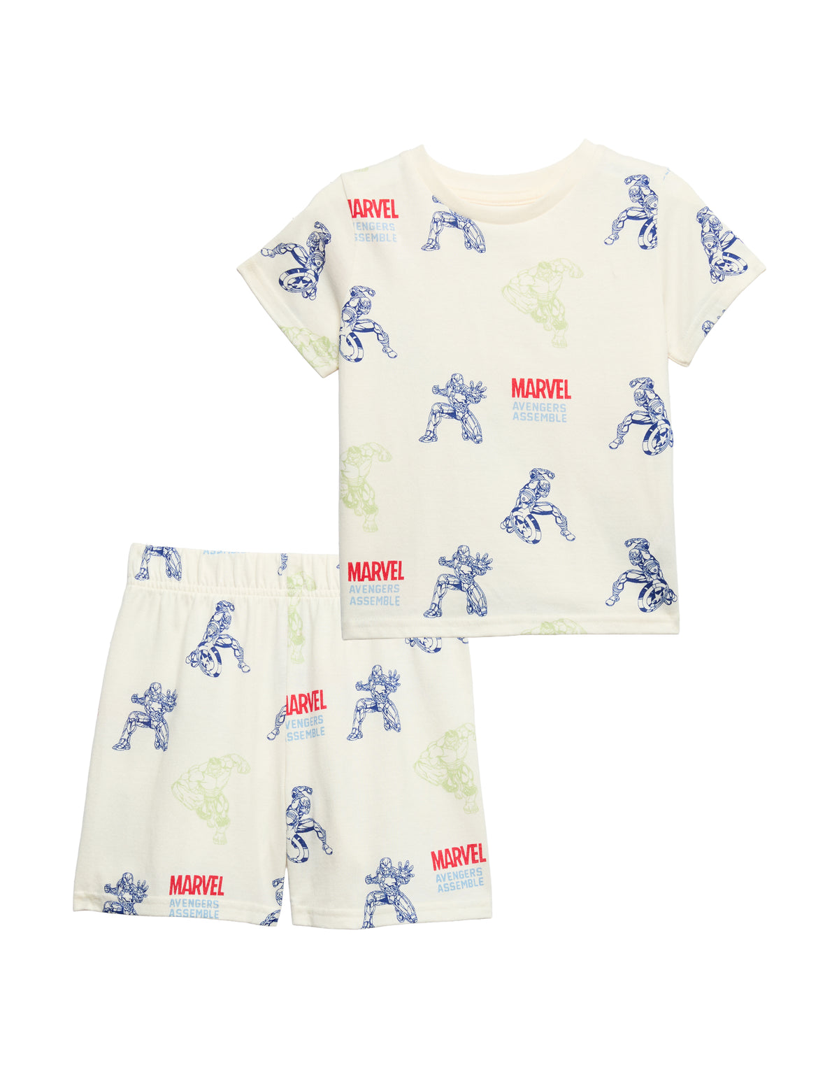 Pijama corto de niño Marvel