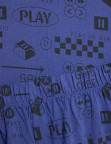 Pijama corto de niño diseño Gaming