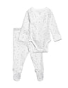 Conjunto para bebé de primer outfit con bolsito