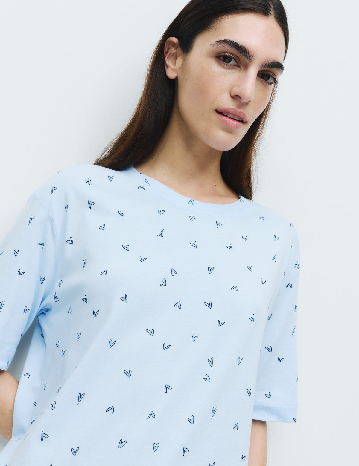 Camisola de manga corta de diseño