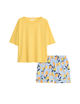 Pijama corto de manga corta con diseño FP