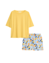 Pijama corto de manga corta con diseño FP
