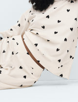 Pijama de manga larga diseño polar