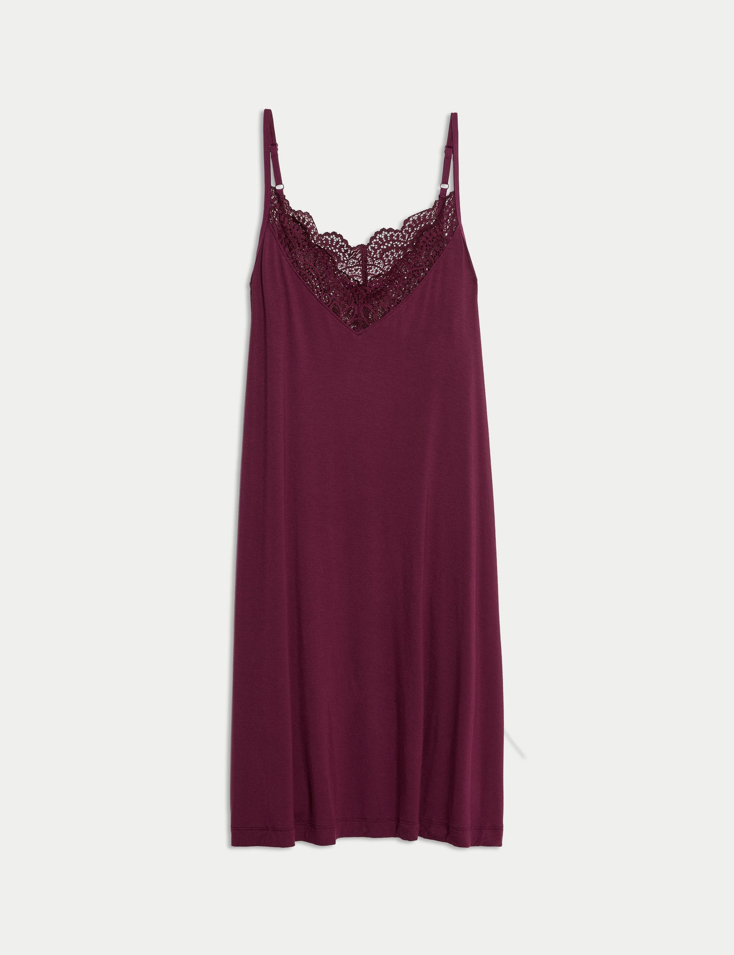 Camisola de tiros con detalle de encaje