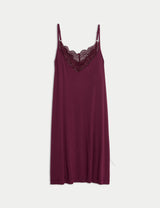 Camisola de tiros con detalle de encaje
