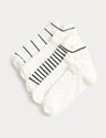 Pack 5 calcetines trainers diseño rayas