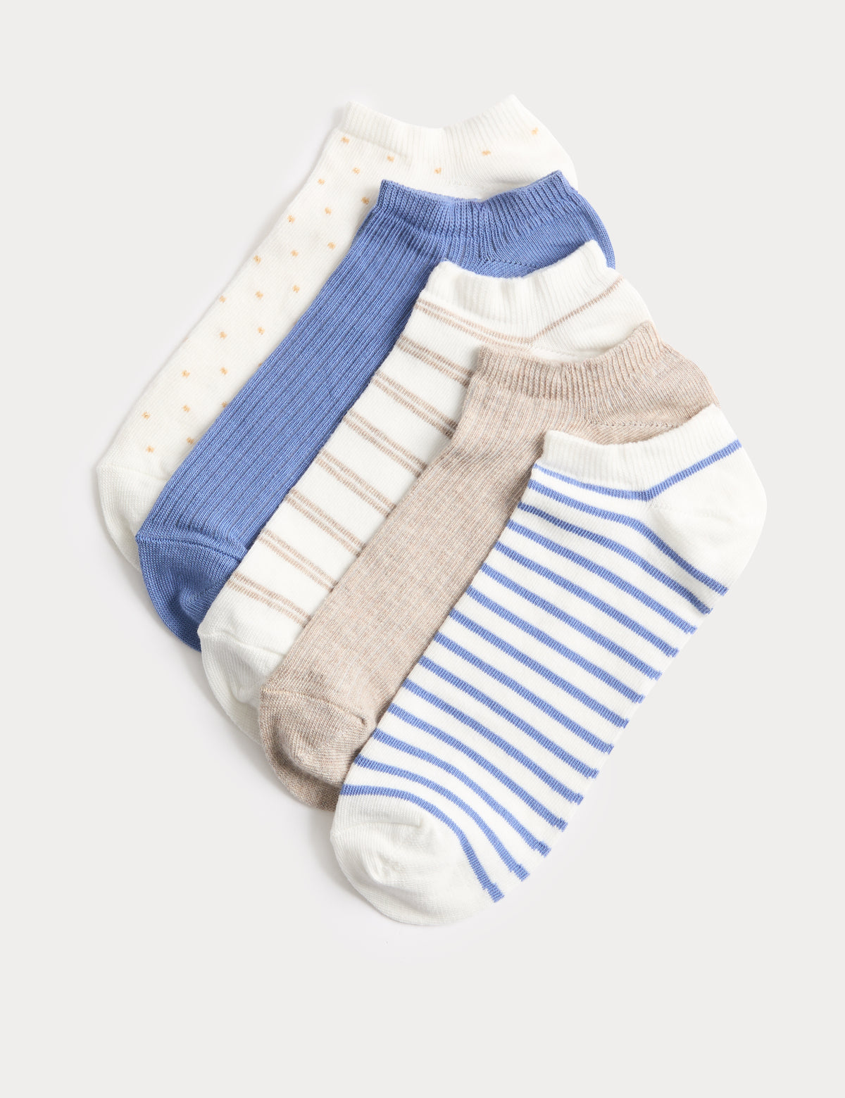 Pack 5 calcetines trainers rayas