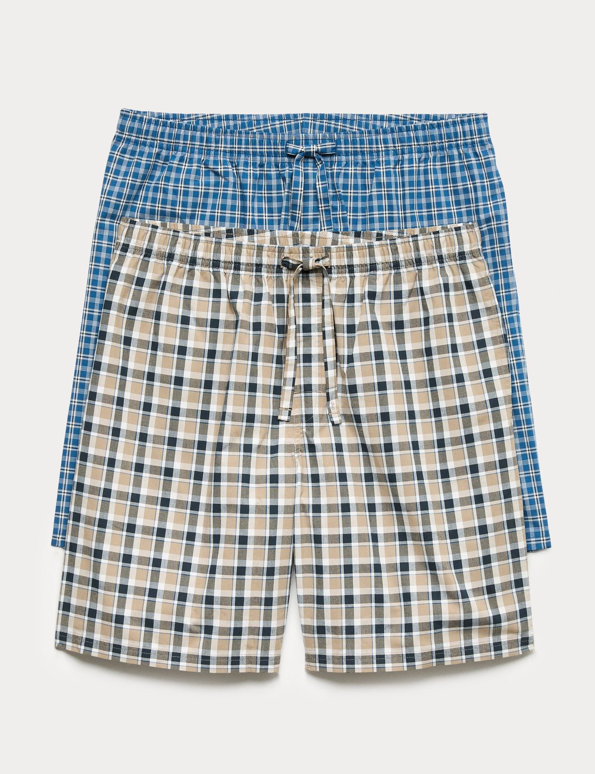 Pack de 2 pantalones cortos de tela