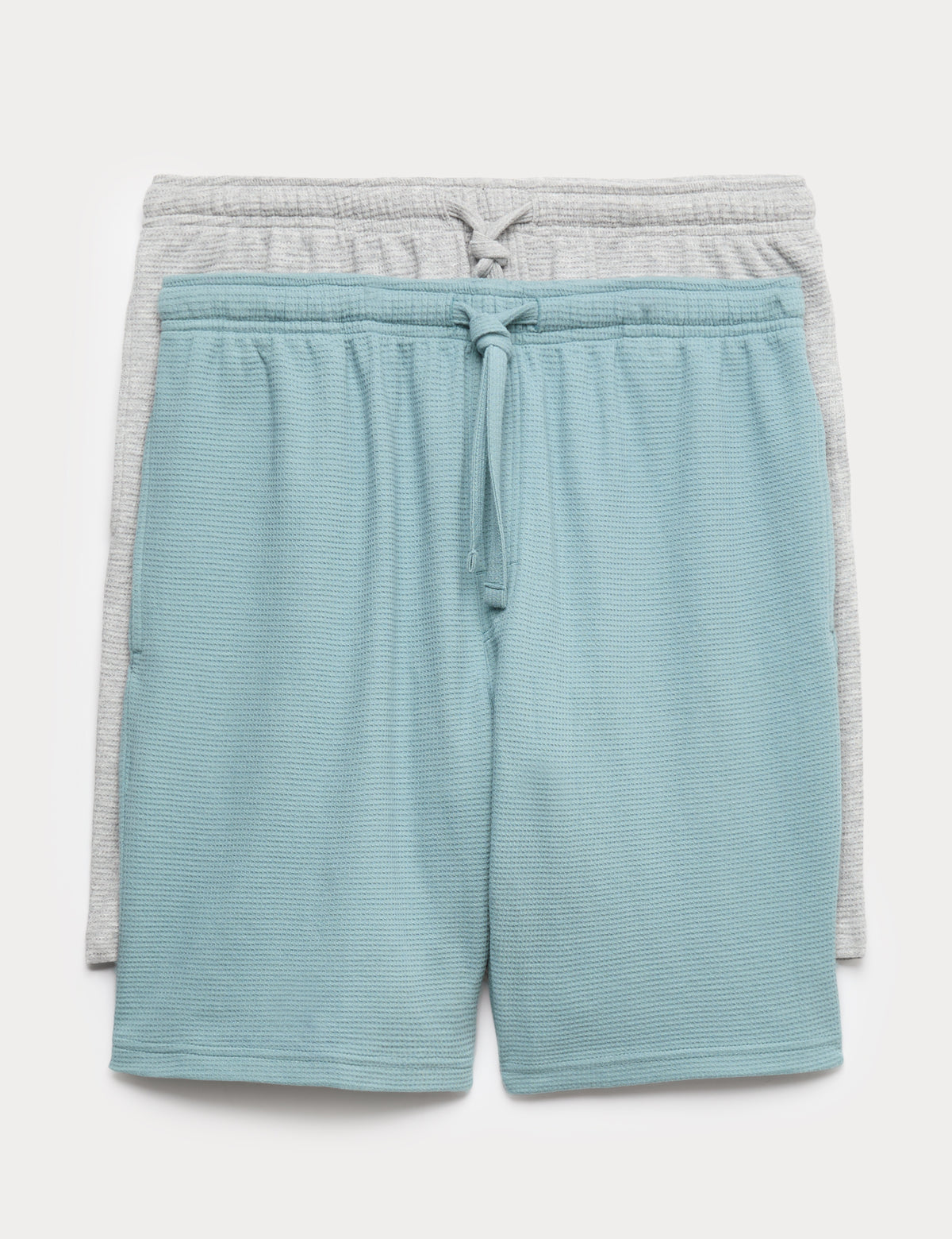 Pack de 2 pantalones cortos Waffle