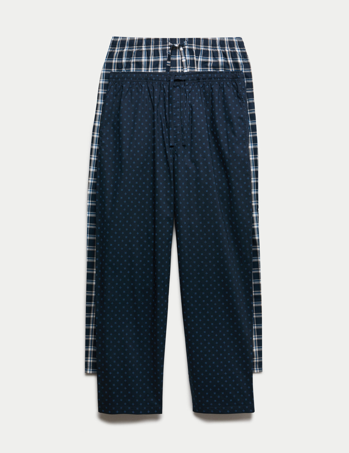Pack de 2 pantalones largos de tela