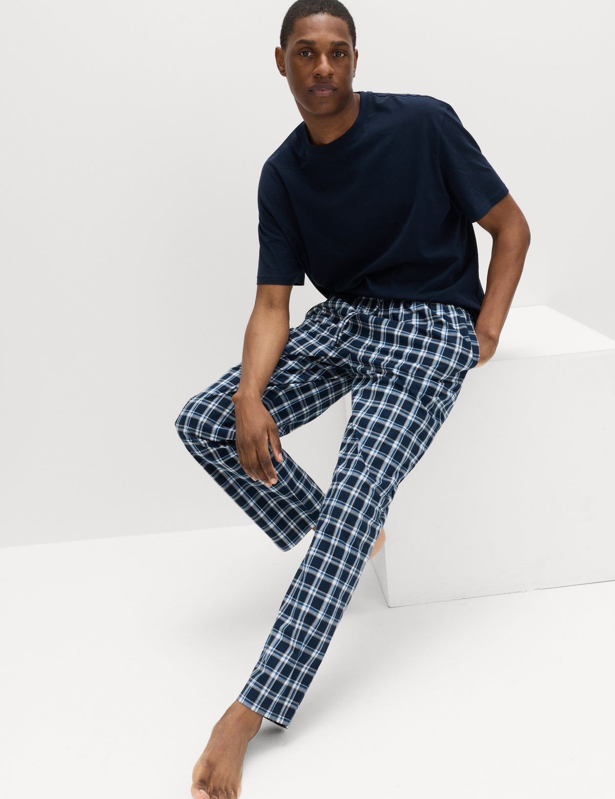 Pack de 2 pantalones largos de tela