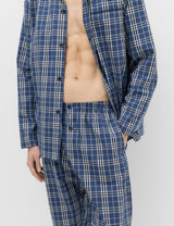 Pijama clásico de algodón a cuadros