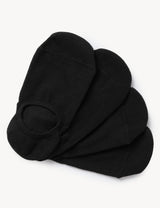 Pack de 4 pares de calcetines invisibles
