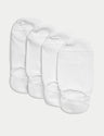 Pack de 4 pares de calcetines invisibles