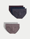 Pack de 5 slips a rayas