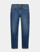 Pantalón elástico de corte recto