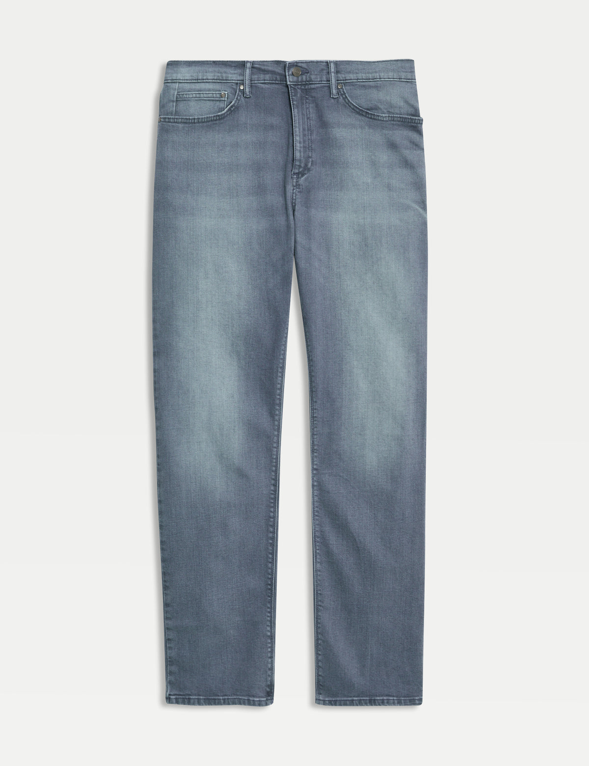 Pantalón elástico de corte recto
