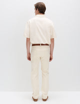 Pantalón elástico de corte recto