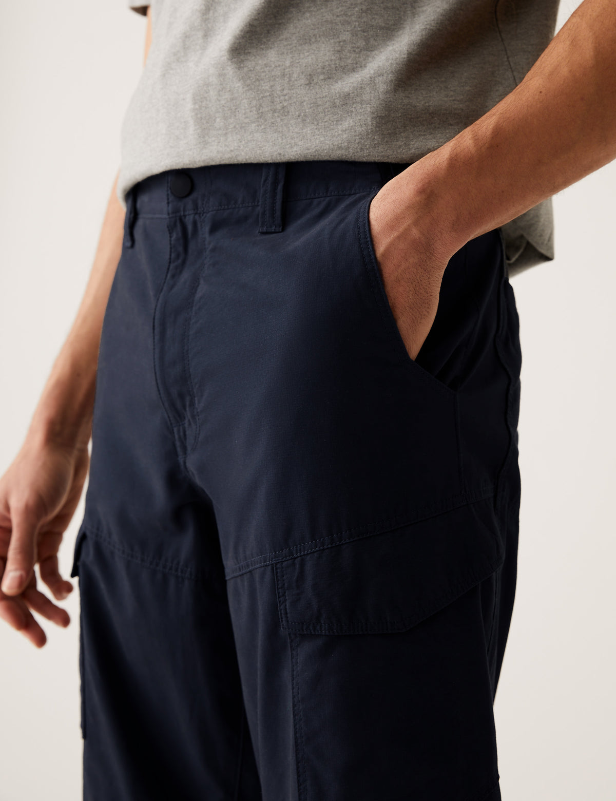 Pantalón trekking con cremallera