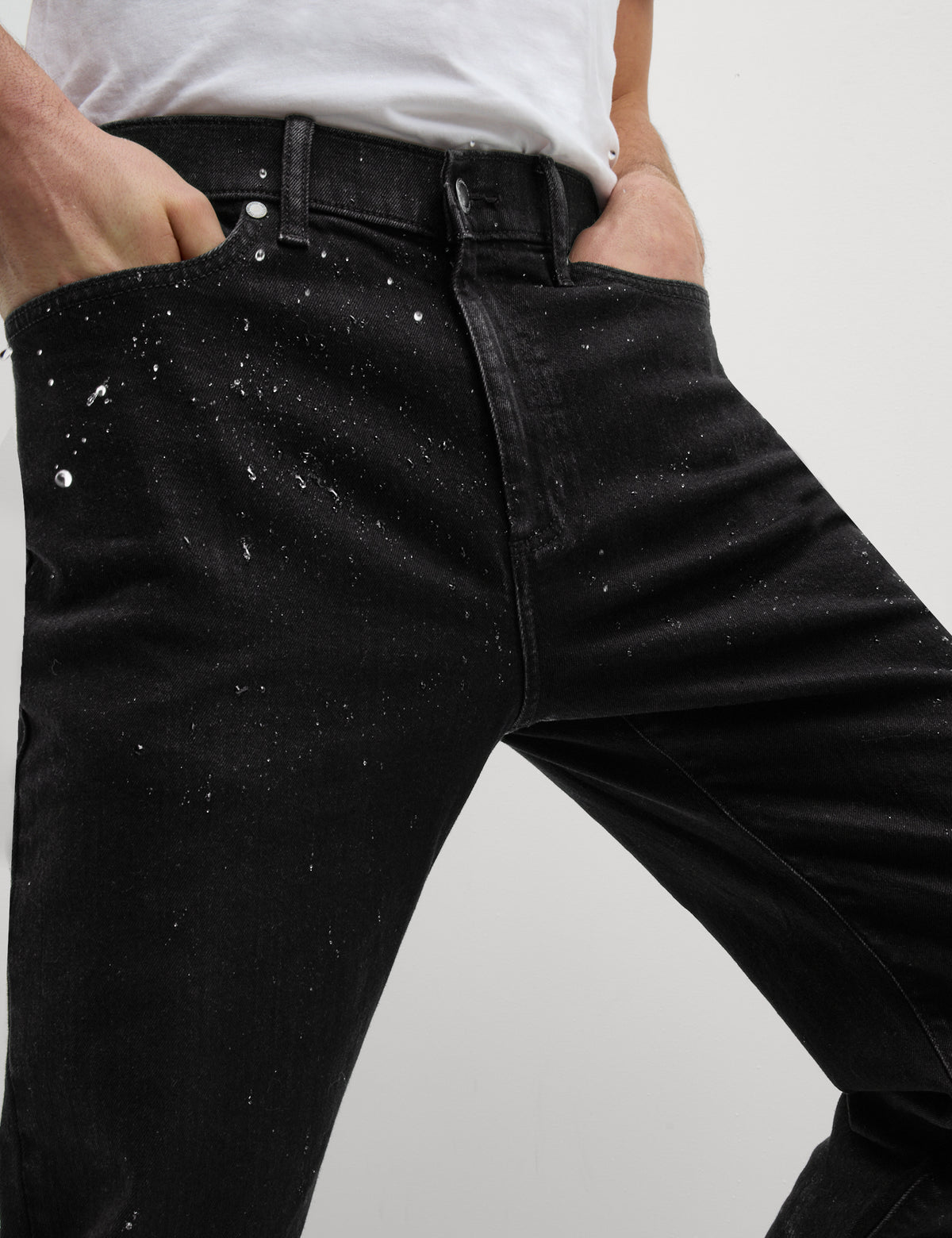 Pantalón vaquero elástico Regular