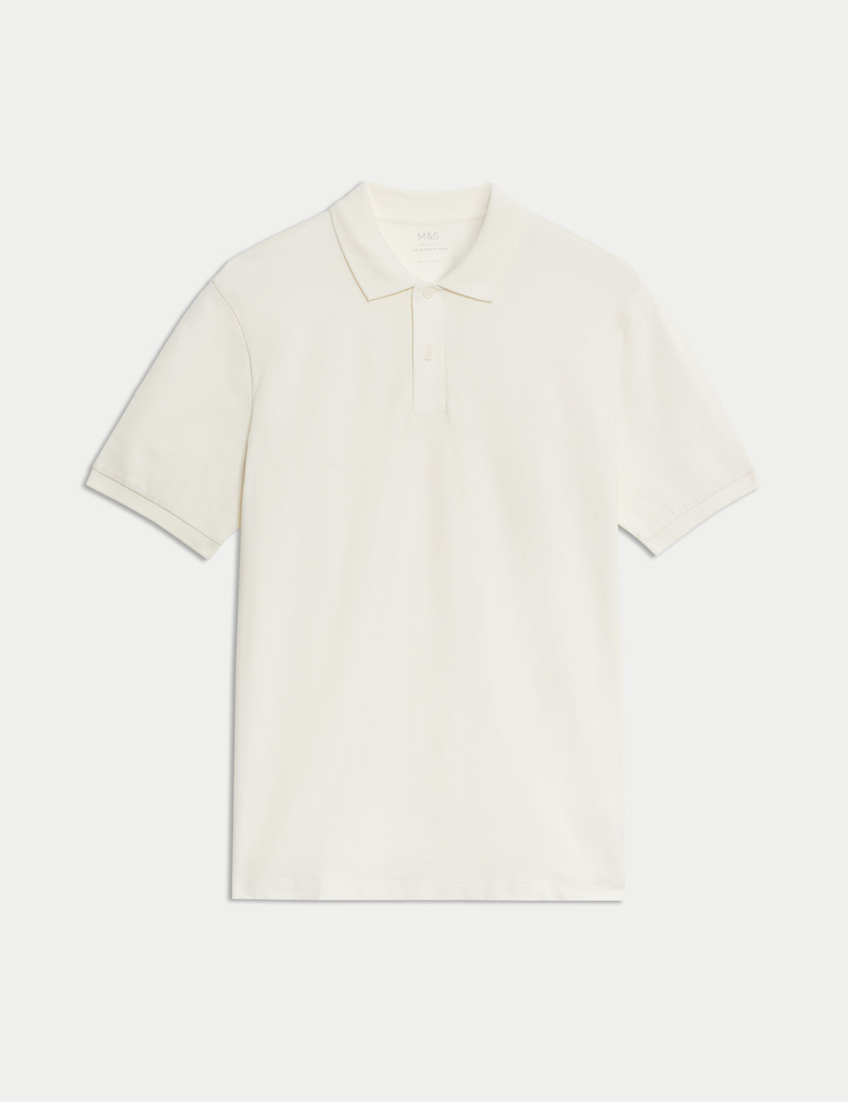 Polo liso de manga corta
