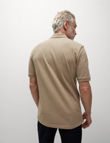 Polo liso de manga corta