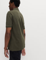 Polo liso de manga corta