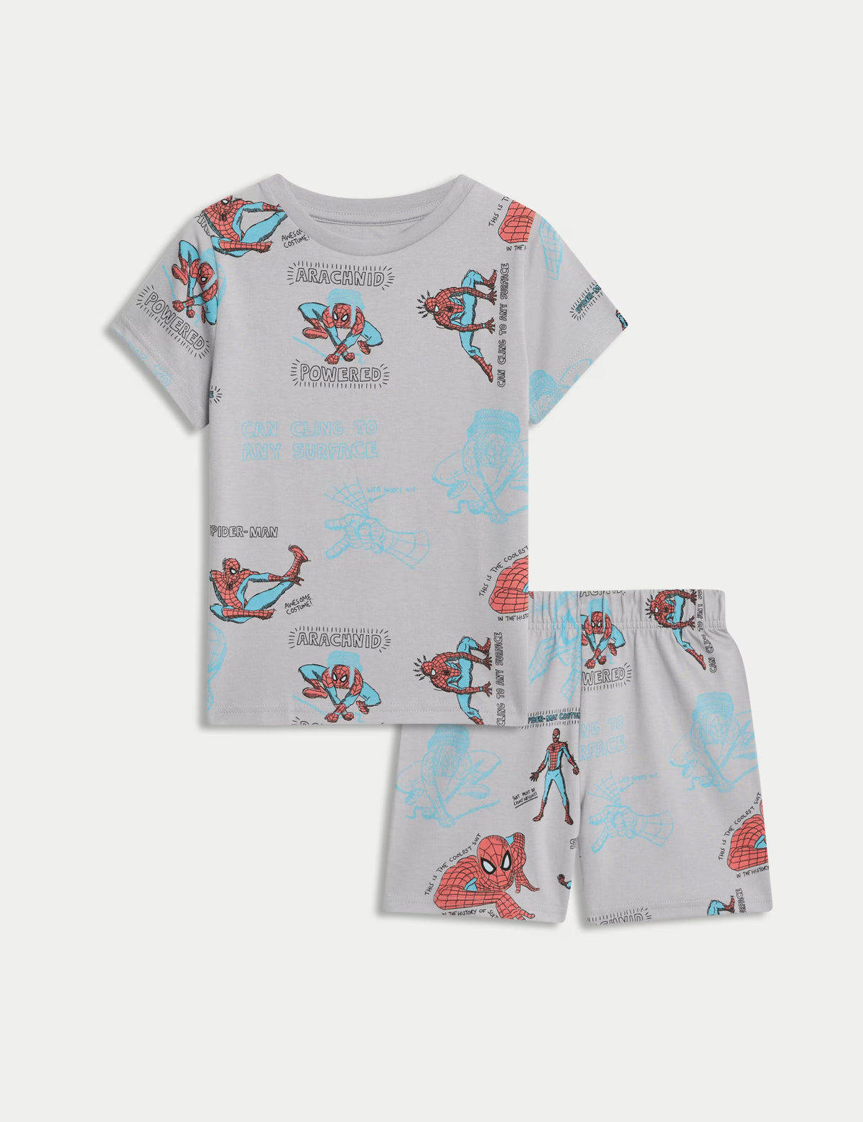 Pijama corto diseño Spiderman