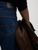 Pantalón vaquero elástico Regular