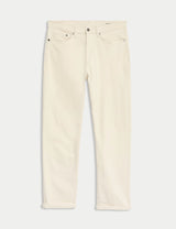 Pantalón elástico de corte recto