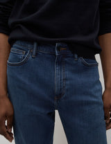 Pantalón elástico de corte recto