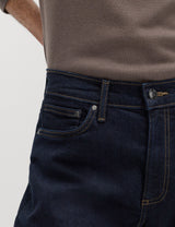 Pantalón elástico de corte recto