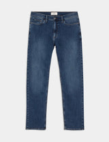 Pantalón elástico de corte recto
