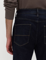 Pantalón elástico de corte recto