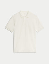 Polo liso de manga corta