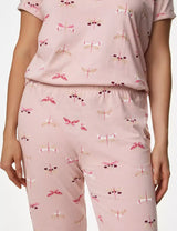 FP Pijama manga corta diseño libélulas