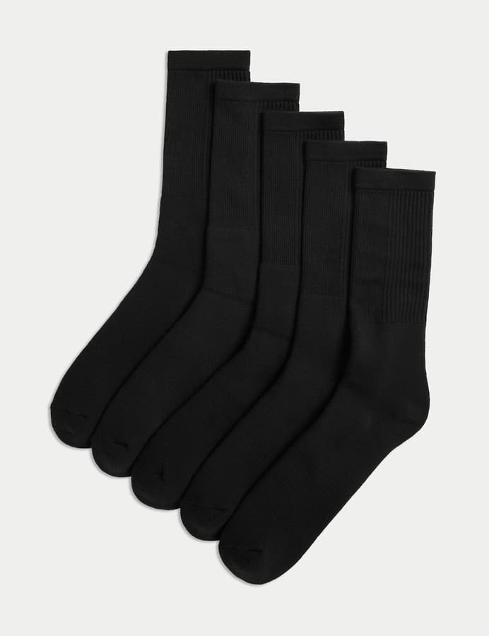 Pack de 5 pares de calcetines deportivos