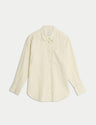 Blusa de lino de manga larga