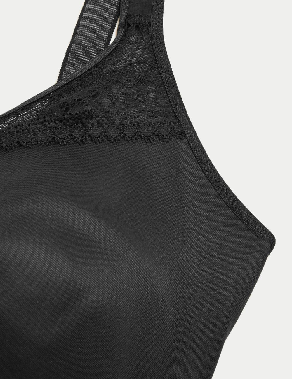 Sujetador sin aro de algodón sujeción total