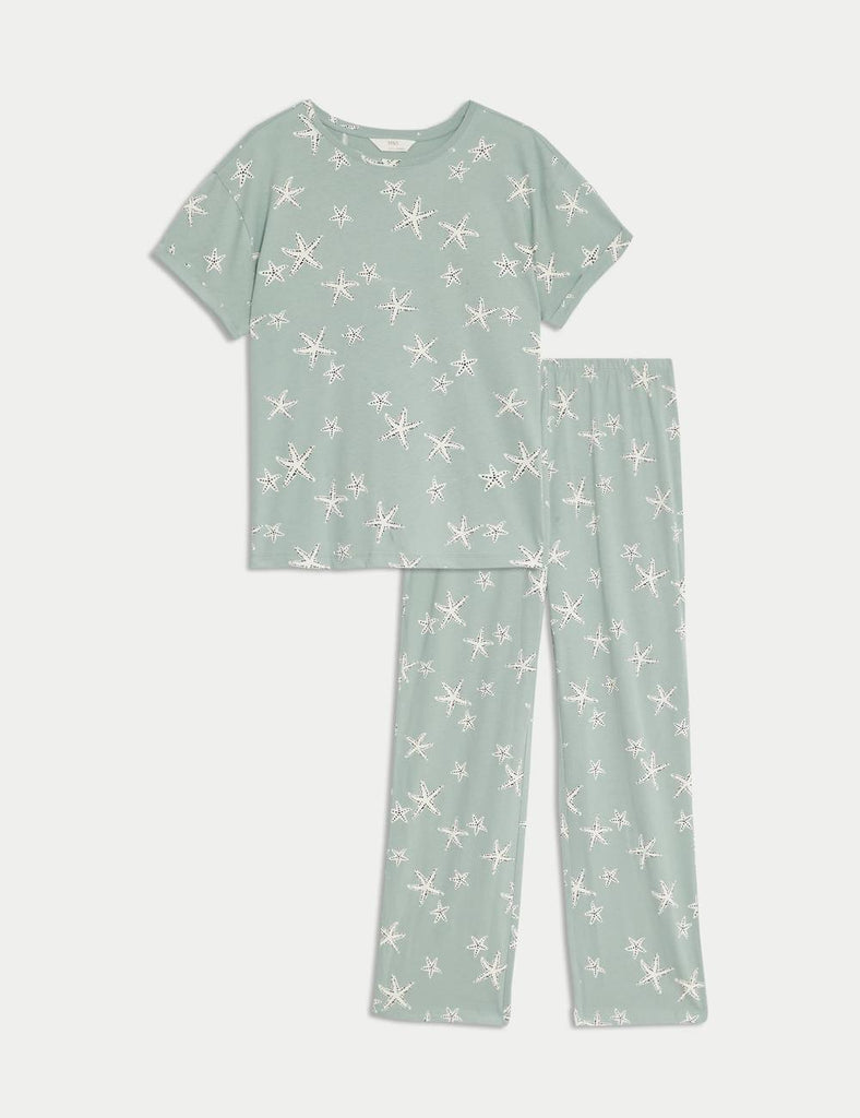 Pijama de manga corta diseño