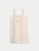 Camisola de tiros de rayas