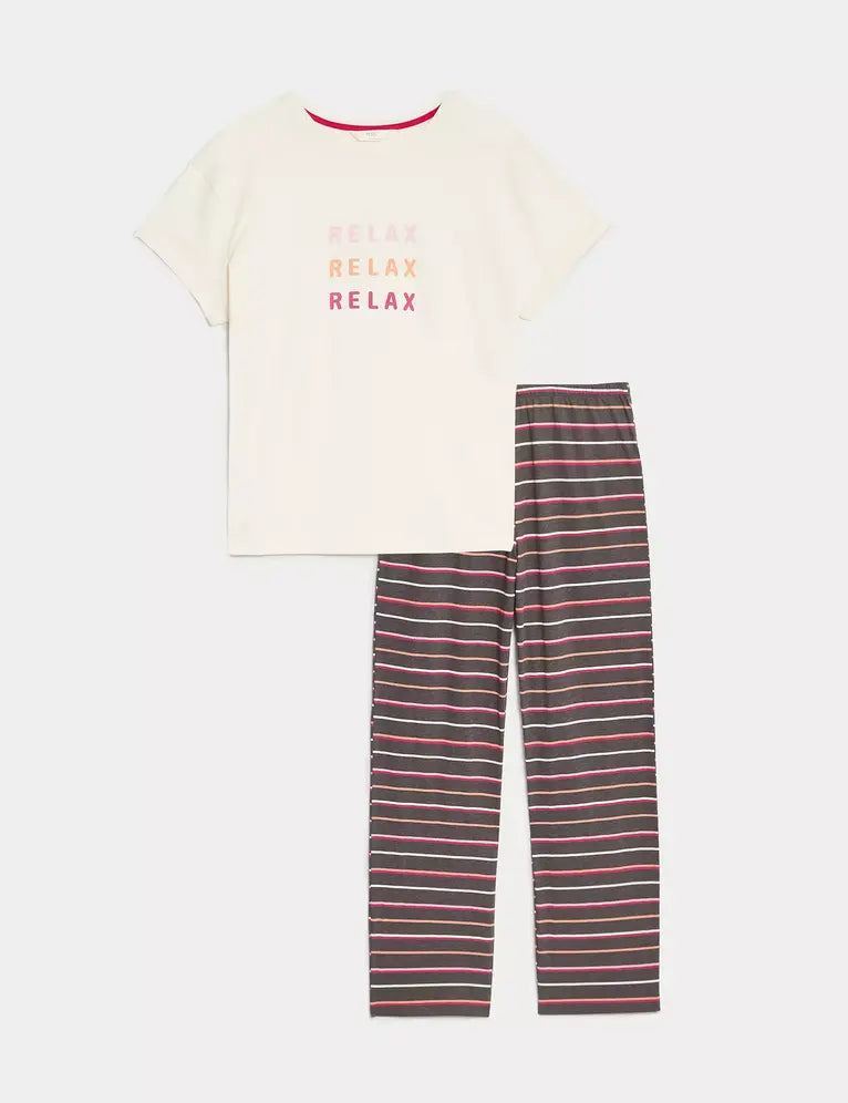 Pijama diseño de manga corta