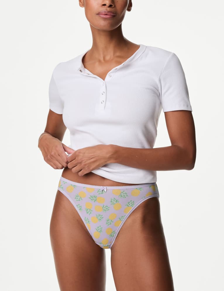 Pack 5 Bragas altas diseño