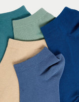 Pack de 5 pares de calcetines Trainers lisos