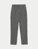 Pantalón de algodón tobillero diseño